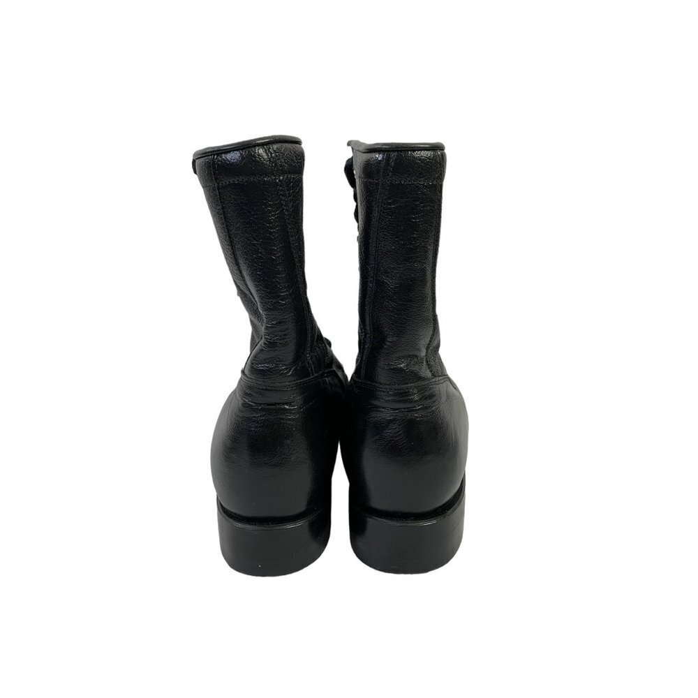 BM Women's Tall Black Boots - Picture 5 of 7